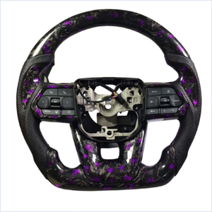 Volante de Fibra de Carbono y Madera en Stock para Toyota Land Cruiser LC300 200 120 70 79 100 105 200 Series Vxs GR 2004 - Product Image 6