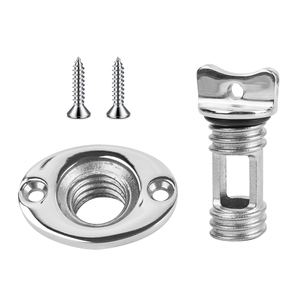 Thuyền cống cắm Kit thép không gỉ hình bầu dục <span class=keywords><strong>garboard</strong></span> transom thuyền cắm với con dấu không thấm nước Ring cho đáng tin cậy thoát nước - Product Image 6