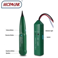 Testeur de ligne téléphonique avancé ML MS68123 Cat3, détecteur de câble téléphonique RJ11, détecteur de circuit ouvert avec générateur de tonalité 1,5 kHz