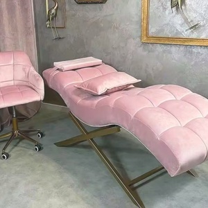 Lit de massage pour tatouage, lit de beauté moderne de luxe, lit incurvé pour les cils, lit de salon - Product Image 6