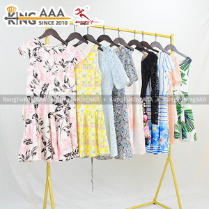 KingAAA Vente en gros de mini-jupes en coton pour femmes, couleurs <span class=keywords><strong>pastel</strong></span> douces mélangées, robes courtes mignonnes d'occasion pour femmes, en vrac 100kg - Product Image 3