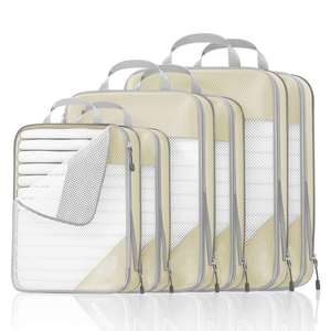 Cubos de Compresión para Empacar, Accesorios de Viaje, Organizadores de Equipaje Expandibles - Product Image 6