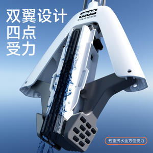 Sobon Serpillère Éponge Mains Libres Rectangulaire 28cm Extra Large Double Usage Humide/Sec en Contreplaqué avec Forte Absorption d'Eau - Product Image 3