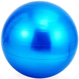 Fitness geräte Anti Burst No Slip Yoga Balance Ball, Übung Pilates Yoga Ball mit schneller Fuß pumpe