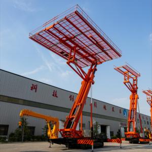 Plataforma Elevadora Hidráulica Tipo Oruga a Precio de Fábrica con Sistema de Alarma de Monitoreo de Carga para Obras de Construcción Complejas al Aire Libre - Product Image 6