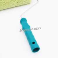 Rouleau de peinture industriel en tissu acrylique vert de 9 pouces, OEM/ODM/OBM, avec garantie de 3 ans, vente en gros