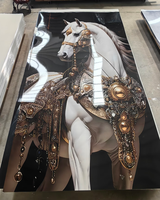 Panneau UV en PVC, plaque de marbre PVC pour décoration intérieure, panneau mural 3D, panneau mural UV, panneau MDF
