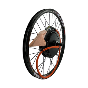 Moteur de moyeu de vélo électrique <span class=keywords><strong>QS</strong></span> <span class=keywords><strong>205</strong></span> 50H V3 4T <span class=keywords><strong>5T</strong></span> 6T avec jante MTX 26'' - Product Image 2