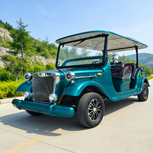 Voiture électrique de tourisme classique de style chinois avec moteur AC 5KW, batterie au plomb-acide, 2 à 10 places pour les attractions touristiques - Product Image 5