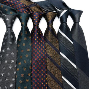 <span class=keywords><strong>Cravate</strong></span> Classique de Haute Qualité à Nouer Soi-même, 8 cm, Rayée, Costume Formel pour Hommes, Mariés, Affaires, 100% Polyester, Écologique - Product Image 2