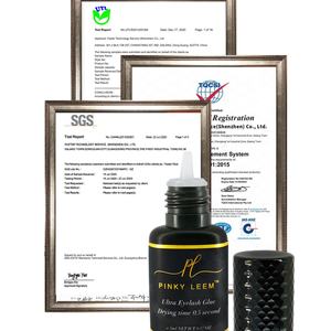 Pinky Leem Custom Private Label Fast Dry Strong <b>Individual</b> Private Label Adhesive Lash <b>Glue</b> <b>Eyelash</b> Extensions <b>Glue</b> - Product Image 3