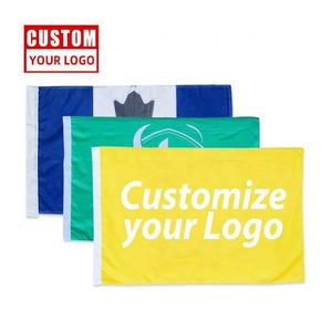 Drapeaux personnalisés en polyester sublimé double face 3x5 pieds pour tous les pays, avec impression numérique, pour l'automobile et l'assurance - Product Image 1