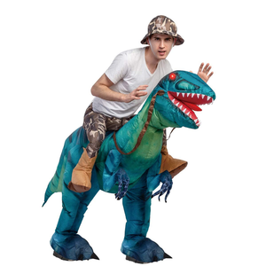 Costume de <span class=keywords><strong>dinosaure</strong></span> gonflable pour adultes, costume gonflable pour femmes et hommes, fête d'Halloween, jeu de rôle, personnage - Product Image 1