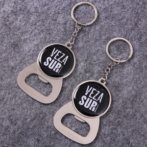 Tùy Chỉnh Sáng Tạo Thép Không Gỉ Mở Chai Phong Cách Cổ Điển Keychain Cho Khách Sạn Và Nhà Hàng Cho Quảng Cáo In - Product Image 6