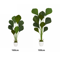 Grande plante artificielle en pot, palmier Sumatra, décoration nordique pour salon, verdure tropicale, vente en gros
