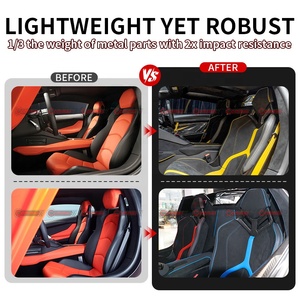 ที่นั่งถังคาร์บอนไฟเบอร์สไตล์ Svj สำหรับนักแข่งรถ lambสัญลักษณ์ Aventador LP700 - Product Image 2