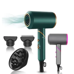Salon profesyonel iyonik satın saç kurutma makinesi satış saç kurutma makinesi taşınabilir döner tutun ev sahibi fön makinesi Mini saç kurutma makinesi
