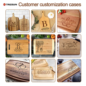 Durable Wood Cutting Board & <b>Cheese</b> Board <b>Set</b> 2cm Thick Easy to Clean for Charcuterie <b>Cheese</b> Meat Fruit Bread - Product Image 6