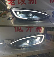 Pour Tesla Model S, phares de voiture LED 2014-2019, mise à niveau et remplacement des nouveaux modèles 12V 6000K