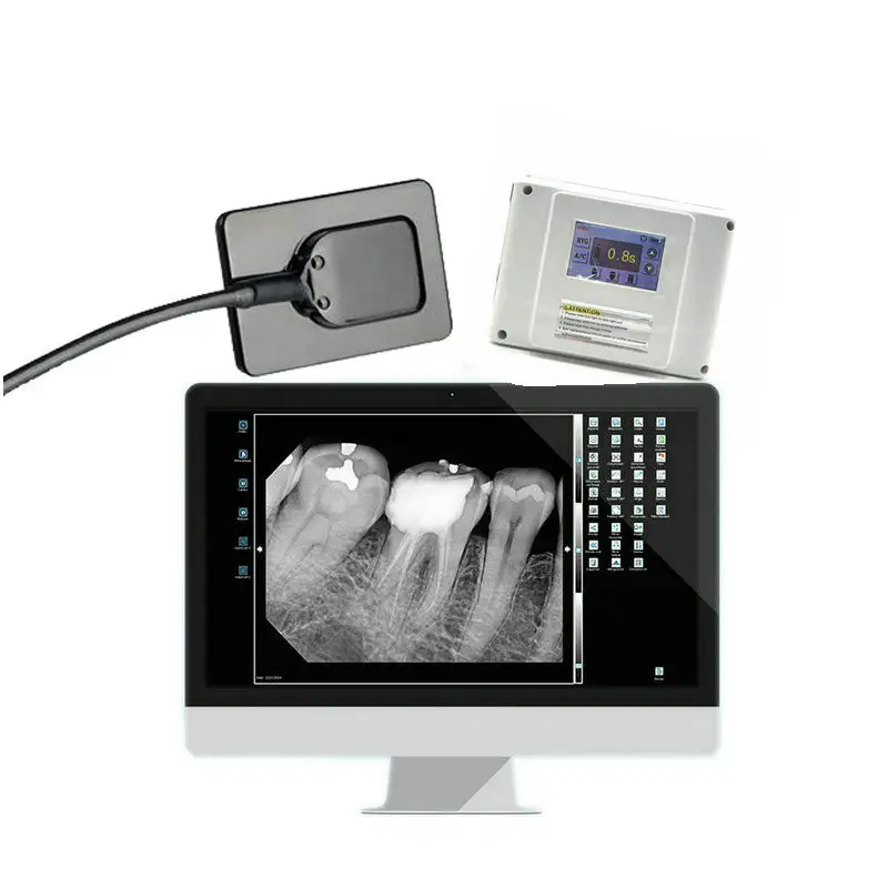 Tam set diş taşınabilir dijital x ray makinesi ve HDR500 sensör x ray seti