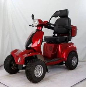 Scooter de Movilidad Todoterreno Ligero y Plegable de 4 Ruedas 2026 con Techo para Discapacitados - Product Image 3