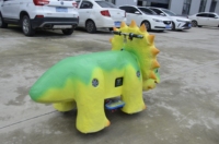 Trottinette Dinosaure Électrique Animatronique Personnalisée pour Enfants, Modèle à Monnayeur, Trottinette Dinosaure pour Enfants