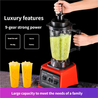 Geoptimaliseerde 3L draagbare elektrische blender en sapcentrifuge, stille fruitpers, makkelijk schoon te maken, elektrische blender en molen
