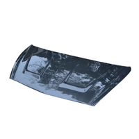 Capot en fibre de carbone de style JS avec capot ventilé, état neuf, comprend des clips pour Honda Jazz FIT 2004-2007