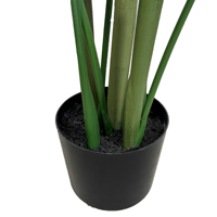 Vente en gros 160cm de cigare artificiel Arrow-root Faux bonsaï vert arbre artificiel pour la décoration intérieure du bureau à domicile