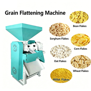 Machine à floquer les céréales en acier inoxydable 304, 450 kg/h, pour flocons d'avoine, flocons de maïs, céréales de petit-déjeuner, CE, moulin à riz - Product Image 6