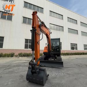 Excavatrice de <span class=keywords><strong>6</strong></span> <span class=keywords><strong>tonnes</strong></span> pour la construction générale et l'agriculture, système hydraulique, homologuée CE, entretien facile - Product Image 3