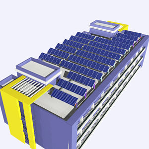 Sistema de Seguimiento <span class=keywords><strong>Solar</strong></span> para Techo, Venta Directa de Fábrica, Precio de Seguidor <span class=keywords><strong>Solar</strong></span> de Eje Único, Sistema de Seguimiento <span class=keywords><strong>Solar</strong></span> Azimutal de Eje Único - Product Image 1