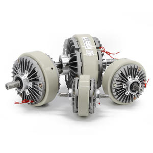 Embrague de polvo magnético de doble eje SHENGDA 2,5 kg 25N. M 24V embrague de polvo magnético - Product Image 2