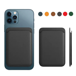 อุปกรณ์เสริมโทรศัพท์มือถือแบบแม่เหล็ก ที่ใส่บัตรหนัง PU สำหรับ iPhone 12 13 14 Pro Max กระเป๋าแม่เหล็ก - Product Image 5