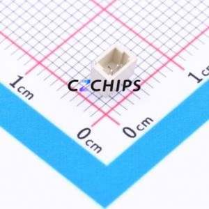 1.0-2PWB Wire-to-Board Pin Header SMD,P=1mm,Horizontal Mount Connector 1x2P 1mm Horizontal Mount SH - Product Image 1