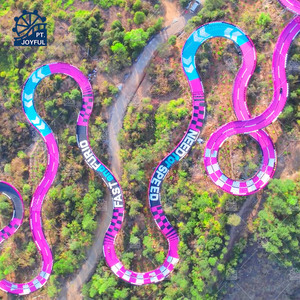 รถไฟเหาะภูเขาแบบไม่มีไฟฟ้าสำหรับปีนเขารถไฟเดี่ยวแบบปรับแต่งได้ - Product Image 6