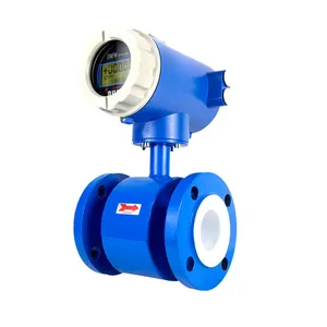 DN100 DN80 DN65 Electro Magnetic Cement Mortar Full Bore Electromagnetic Flow Meter Manufacturers For Sewage Water