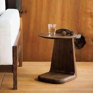 Square Solid Wood Nightstand Compact Coffee <b>Table</b> Bedroom Storage Cabinet - Product Image 2