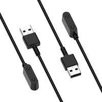 Câble de charge USB magnétique de 100cm pour montre intelligente pour enfants Mibro T6C 5A Charge rapide avec gaine en PVC et TPE