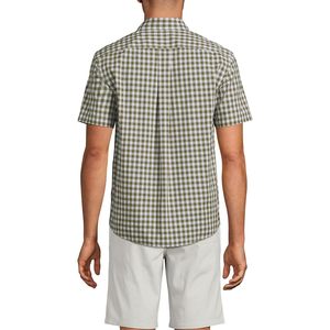 Camisa de Popelina a Cuadros de Manga Corta para Hombre FOXA, Ligera, Transpirable, Informal - Product Image 2