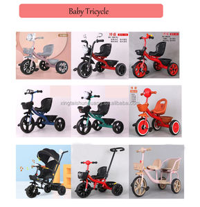 Nouveauté 2025 Article le plus vendu Tricycle pour bébé Marcheur pour enfants Prix d'usine Jouet à roulettes Tricycle à trois roues pour enfants - Product Image 5