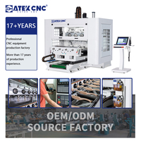 Centre de fraisage CNC automatique à 5 axes Tour à bois CNC pour le traitement de diverses jambes en bois
