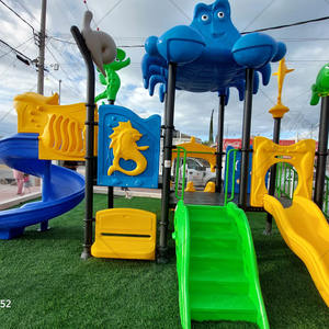 MT-MH027プラスチック幼児屋外遊び場スライドセット幼稚園 - Product Image 5