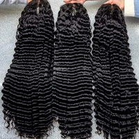 Fournisseur de Perruques Indiennes en Cheveux Humains Vierges, Perruque Frontale HD Complète sans Colle, Ondulée Profonde, Vente en Gros