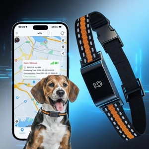 Rastreador GPS para Perros de Nailon Reflectante con Alerta de Geocerca, Collar de Rastreo para Perros Grandes - Product Image 2