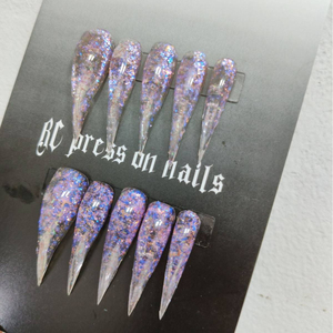 Uñas postizas acrílicas al por mayor hechas a mano con diseño de garra de animal, blancas y esponjosas, de dragón, águila, o pata de gato, reutilizables, largas, cortas, uñas personalizadas - Product Image 5