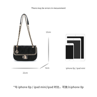 Sacs de Luxe Texturés de Créateur pour Femmes – Sacs à Bandoulière en Cuir Tressé Réglable avec Chaîne – Sacs à Main Polyvalents pour Dames