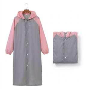 Poncho de pluie pour adulte, imperméable, réutilisable, pliable, avec capuche, pour les voyages en plein air - Product Image 2