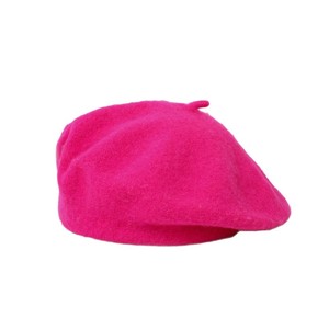 Béret tendance de haute qualité, couleur unie, pour <span class=keywords><strong>femme</strong></span>, hiver, polyvalent, style artistique japonais, rétro, chapeau de peintre - Product Image 6