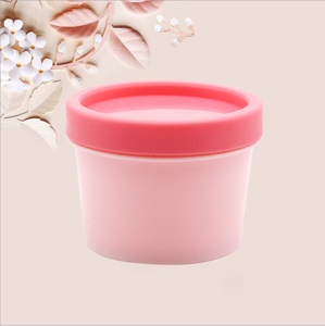 批发彩色化妆品罐带盖20g 50g 100g PP定制标志护肤浴泥塑料奶油糖果蛋糕饼干 - Product Image 5